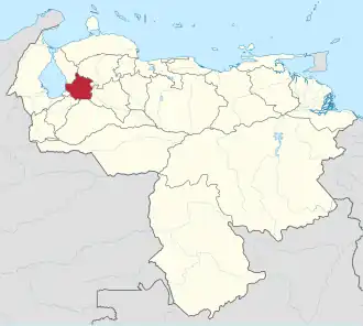 Localisation de État de Trujillo