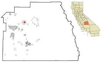 Localisation de Woodlake