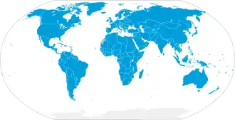 Carte de l'organisation