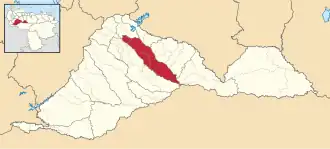 Localisation de Obispos