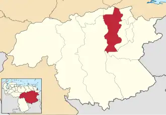 Localisation de Piar