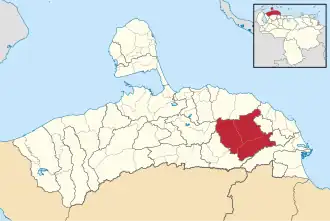 Localisation de Jacura