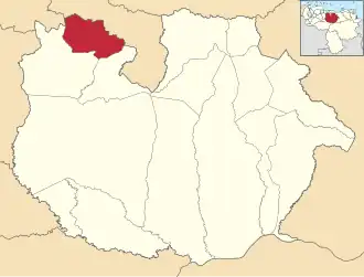 Localisation de Juan Germán Roscio