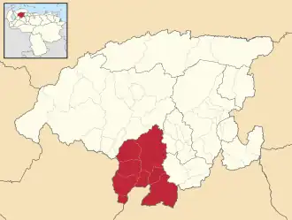 Localisation de Morán