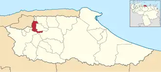 Localisation de Baruta