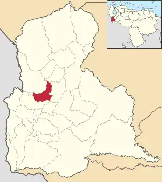 Localisation de Michelena