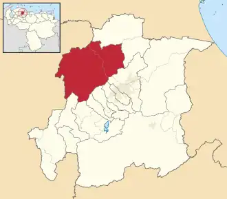 Localisation de Bolívar