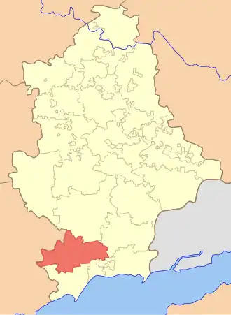 Localisation de Raïon de Nikolske