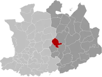 Localisation de Vorselaar