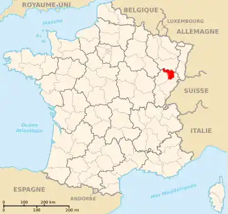 Image illustrative de l’article Vosges saônoises