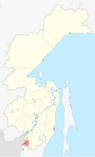 Localisation de Raïon de Viazemski