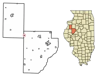 Localisation de Avon