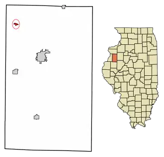 Localisation de Little York