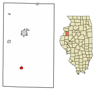 Localisation de Roseville