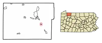 Localisation de Clarendon