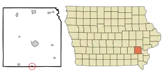 Localisation de Coppock