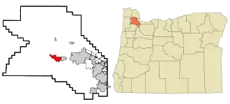 Localisation de Forest Grove