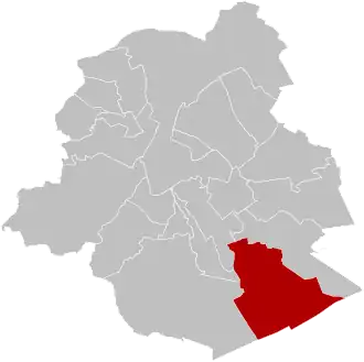 Localisation de Watermael-Boitsfort