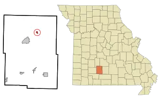 Localisation de Niangua