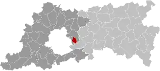 Localisation de Wezembeek-Oppem