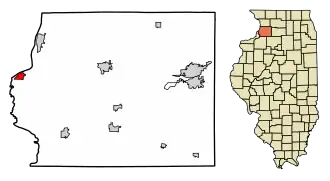 Localisation de Albany