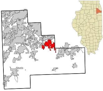 Localisation de Frankfort