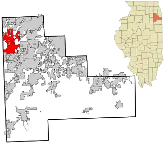 Localisation de Plainfield