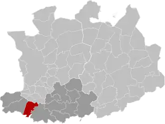 Localisation de Willebroeck