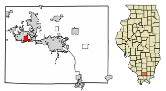 Localisation de Crainville