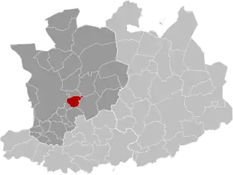 Localisation de Wommelghem