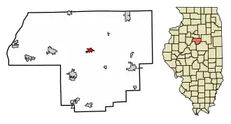 Localisation de Roanoke