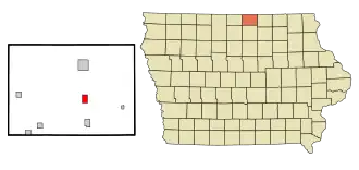 Localisation de Kensett