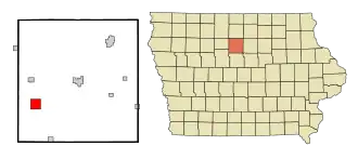 Localisation de Eagle Grove