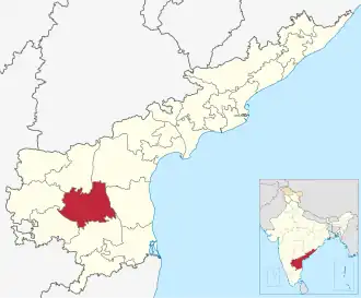 Localisation de District de Kadapa