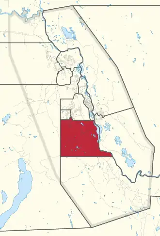 Carte de la circonscription