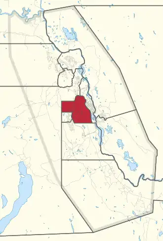 Carte de la circonscription