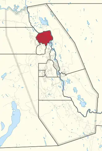 Carte de la circonscription