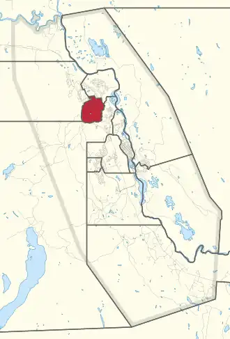 Carte de la circonscription