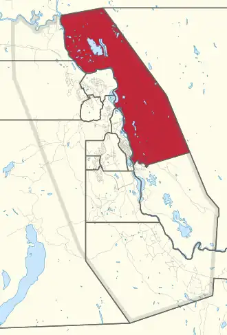 Carte de la circonscription