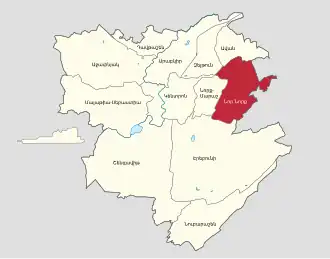 Localisation de Nor Nork