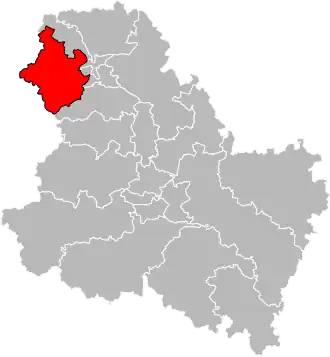 Canton de Gâtinais en Bourgogne