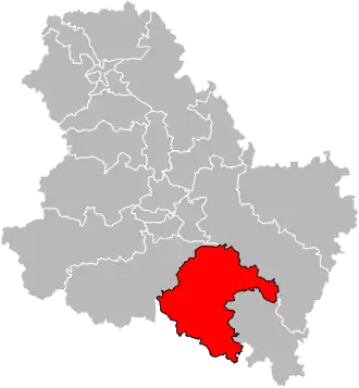 Canton de Joux-la-Ville