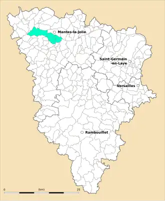 Canton de Mantes-la-Ville