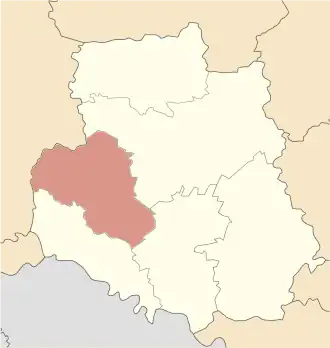 Localisation de Raïon de Jmerynka