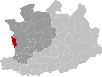 Localisation de Zwijndrecht