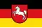 Description de l'image Flag of Lower Saxony.svg.