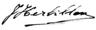signature de Jules Herbillon