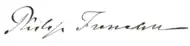 signature de Philip Freneau