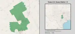 Description de l'image Texas_US_Congressional_District_31_(since_2021).tif.