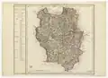 Carte du département de Rhône-et-Loire, Archives nationales de France.